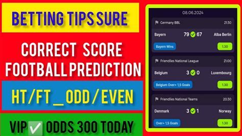 betslip prediction.